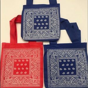 Mini Tote  Bandana Bags